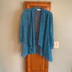 Lulu-B Net Mesh Jacket Sz XL NWT